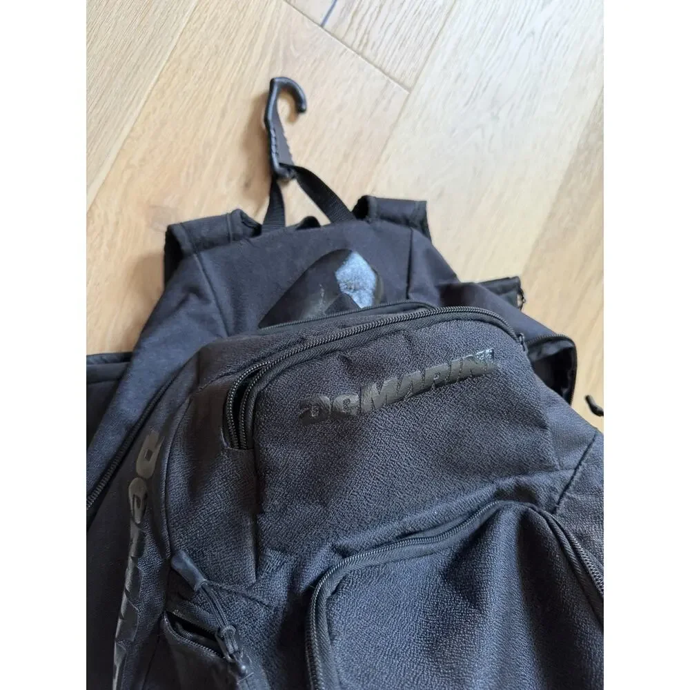 Demarini Voodoo OG Backpack - Holds 2 Bats Black EUC Baseball Softball + Balls
